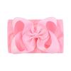 Diadema Jacquard para Bebé Accesorios para el Cabello Padre-Hijo Moda Simple Color Sólido 6.3 Pulgadas Lazo Infantil Diadema de Nylon 227