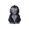 Personalização de moldes de contas de silicone 3D, montagem de cordões de contas com IP de desenhos animados de animais transfronteiriços, acessórios para joias DIY, moldes de contas soltas