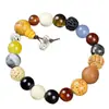 Pulsera de Dieciocho Semillas Hangzhou Lingyin Cuarta Generación Duobao Bodhi Cuentas de Buda Rosario Cuentas Pulsera de Pareja para Hombres y Mujeres Joyería Dieciocho Semillas