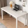Mesa de Computador Simples para Casa Mesa Branca Quarto de Estudante Mesa de Escrita Apartamento Pequeno Mesa para Computador de Mesa Mesa de Escritório