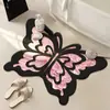 Tapete de Chão de Terra de Diatomáceas Simples Transfronteiriço, Tapete Floral Antiderrapante de Forma Irregular para Banheiro, Tapete de Chão Absorvente de Água e Secagem Rápida para Entrada de Banheiro