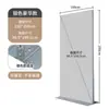 Suporte de Exibição Liping 80X180 Suporte de Exibição para Outdoor Vertical de Chão Tipo Porta Suporte Roll-Up