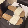 Chanclas de Playa de Talla Grande con Acabado de Lujo, Pantuflas Tejidas Bohemias para Mujer, Sandalias Casuales para Mujer, Nuevos Zapatos de Mujer 2026