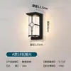 Lámpara de pared exterior nueva impermeable moderna china para exterior puerta balcón escaleras pasillo iluminación lámpara de jardín