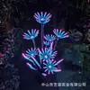 Série Criativa Iluminação Planeta Pandora: Crisântemo Sonhador, Raposa de Nove Caudas, Árvore de Crisântemo, Leque de Folha Grande, Cipó Árvore da Vida, Pináculo de Pedra Brilhante