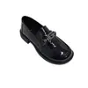 Nuevos Mocasines de Piel Suave para Mujer 2025 Otoño Suela Suave Zapatos de Piel Británica Versátiles sin Cordones Zapatos para Mujer
