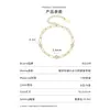 Pulseira Moissanita de Emenda Geométrica para Mulheres, Design de Nicho, Pulseira Personalizada, Joia Transfronteiriça Mais Vendida no Aliexpress
