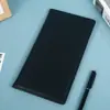 Porta-documentos e passaporte em couro PU, porta-cartões multifuncional, etiqueta personalizada para bagagem de viagem, capa de passaporte tipo K com flip