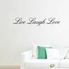 Geração de esculpidos ao vivo Laugh Love Inglês carta adesivos de parede personalizado quarto cabeceira adesivos ocos atacado