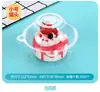 Caja con Cabeza de Gato al por Mayor Caja para Empaque de Frutas Caja de Empaque de Plástico para Repostería Caja Pequeña de PVC para Pasteles Lindos