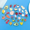 Dibujos Animados 30 Piezas de Fruta de Goteo Piña Fresa Cereza Manzana Sandía Colgante DIY Pulsera Collar Accesorios