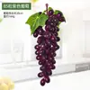 Racimos de Uva Escarchada Simulada, Frutas Simuladas, Uvas de Plástico, Modelos de Frutas Falsas para Props, Adornos Colgantes Decorativos
