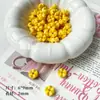 Materiales Acrílicos Dopamina con Cuentas en Forma de Flor de Colores para DIY de Pulseras, Cadenas de Teléfono y Accesorios de Joyería Hechos a Mano