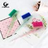 Pincel para Tinte de Cabello Perlado con Brillo de Doble Cara, Pincel de Doble Propósito para Estilizar el Cabello y Aplicar Tratamiento de Aceite, Peine Transparente Esmerilado para Tinte de Cabello, Brillante