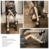 Medias Sexy Transparentes Pierna Delgada con Hilo de Seda Núcleo Calcetines de Compresión de Tubo Medio Verano para Mujer Calcetines JK Finos de Corte Medio