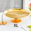 Mesa de Sobremesas Nórdica Ornaments Suporte de Exibição Bandeja para Bolo Mesa de Chá Mesa de Chá da Tarde Dourado Suporte Alto