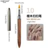 Estilo japonês novo sândalo pólo unhas caneta ferramenta terno de alta qualidade pintado terapia de luz escova puxar linha caneta conjunto completo atacado