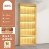 Estantes de Madera, Estantes para Tabaco y Alcohol, Gabinetes de Exhibición de Té Combinados de Pared para Supermercado, Libreros Sencillos, Gabinetes de Exhibición de Múltiples Niveles