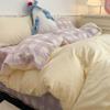 Conjunto de Roupa de Cama Quatro Peças 100% Algodão Puro Novo 2026 Lençóis e Fronhas Simples Conjunto de Três Peças para Quarto de Estudante 4