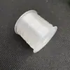 Cordón Elástico de un Solo Hilo Mejorado con Alta Elasticidad y Durabilidad para Pulseras, Joyería, Pulseras de Cristal y Hilo Elástico Plano para Cuentas