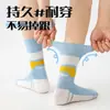 Meias para Homens, Meias de Algodão, Absorventes de Suor, Antiodor, com Malha, Respiráveis, Estilo Fino para Primavera e Verão, Cano Médio, para Adolescentes, Meninos, Homens, Esportes, Corrida
