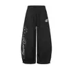 Calça Esportiva Retro Americana Magic Bear com Bordado de Estrela de Cinco Pontas, Calça de Corte Amplo com Caimento Solto para Street Dance