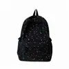 Mochila para Chicos y Chicas de Secundaria Bolsa de Viaje Simple Versátil Estrella Estudiante Universitario Mochila de Doble Hombro Estudiante de Preparatoria Bolsa Deportiva Casual