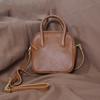 Bolso Bandolera de Cuero Genuino Personalizado de Fábrica Bolso para Mujer Bolso de Hombro Retro Europeo y Americano Bolso de Mano Casual Combinable con Todo