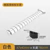 Tubo con Forma de Serpiente para Escritorio de Oficina Tubo Engrosado para Gestión de Cables Asb Organizador de Almacenamiento Gestión Oculta de Cables Canaleta para Cables de Mesa de Conferencias