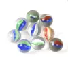 Canicas de Vidrio Transparentes de Alto Blanco de Tres Colores de 16 mm Bolas Redondas de 1.6 cm Rojas, Amarillas y Azules Canicas Nostálgicas de 25 mm Fábrica de Origen