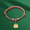 Llegada Nueva 2025 Festival del Bote del Dragón Cuerda de Colores Tejida a Mano Cuerda de Mano Regalo Pulsera para Niños Pulsera de Buena Suerte para Adultos Ajustable