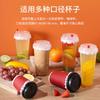 Papel desechable impermeable para té de leche comercial para llevar empaque de té de leche papel impermeable para bebidas calientes té de limón papel de sellado junta