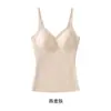 Capa base de terciopelo mousse ligera y cálida, sin costuras, adelgazante, moldeadora del cuerpo, cuello en V invisible, engrosada, tejido cepillado, camiseta térmica