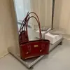 Bolso cruzado de piel de aceite francesa retro para debajo del brazo para mujer 2026 Otoño Nueva Moda Nicho Bolso de un solo hombro Gran capacidad