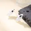 Pendientes de niña dinosaurio tiburón cachorro lindos transfronterizos pendientes de animales de dibujos animados mini joyería fresca al por mayor