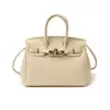 Nova Moda Outono e Inverno 2025 Bolsa Transversal para o Dia a Dia Grande Capacidade Alta Qualidade Ombro Único Bolsa Feminina Bolsa Carteiro Bolsa Platina