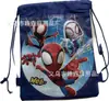 História do Carro do Homem-Aranha Mochila de Tecido Giratório Bolsa de Bolso com Cordão Bolsa de Natação Presente de Festa