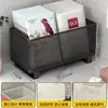 Caja de almacenamiento de mascarillas faciales de gran capacidad, cesta de almacenamiento de cosméticos para lavabo de baño, estante para productos de cuidado de la piel de escritorio para baño