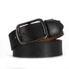 Cinturón de hebilla de cuero para hombre cinturón casual retro de piel de vaca para hombre fabricantes una generación de pelo