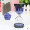 Ampulheta com Capa Preta 3/5/15/30/45 Minutos Funil de Tempo Promoção de Baixo Preço Atacado Desconto para Grande Quantidade