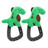 Hebilla de montañismo audaz gancho para coche eléctrico gancho frontal universal sin perforaciones gancho para coche de batería pequeña modificado gancho de plástico