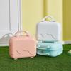 Bolsa de Cosméticos de 14 pulgadas, Estuche de Maquillaje, Maleta, Equipaje, Estuche de Viaje, Bolsa de Poliéster, Maleta con Ruedas, Bolsa para Niños, Portátil