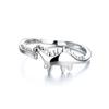 AliExpress Amazon wish estación independiente transfronteriza anillo forma de dinosaurio lindo joyería anillo de moda para mujer