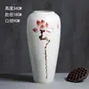 Vaso de Cerâmica Holly Salgueiro da Neve Salgueiro Prateado Diâmetro Grande Planta Verde Simples Mesa de Jantar Ajuste de Água Arranjo de Flores Enfeites