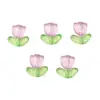 Pétalos de Tulipan de Acrílico Hojas Cuentas de Mano Material Pulsera Pendientes DIY Joyería Accesorios Decorativos Venta al por Mayor