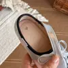 Zapatos de cuero con moño para niños, zapatos de colores combinados brillantes de suela blanda para niñas, zapatos Mary Jane elegantes y versátiles para la escuela