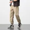 2026 Verão Novos Calças Casuais Masculinas Marca Tendência Versátil Finas Harem Slim Fit Esportivas Cargo Jogger Calças para Homens