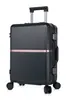 Maleta elegante y minimalista 2026, gran capacidad, adecuada para viajes de negocios, con ruedas giratorias silenciosas y una cerradura de combinación para hombres y mujeres.