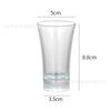 Contenedor Simple de Aromaterapia, Taza de Vidrio para Velas, Portavelas Casero, Adorno de Decoración para el Hogar, Taza Vacía para Vela de Aromaterapia sin Llama