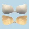 Parche Adhesivo Transpirable de Tejido de Malla Nuevo Modelo Transfronterizo Parche para Pecho con Copa de Tejido de Ala de Pluma Push-Up Invisible Impermeable Anti-Sudor